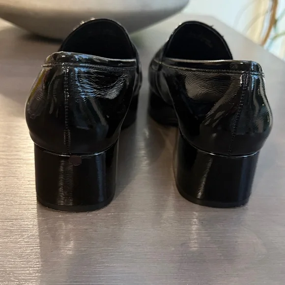 Jeffrey Campbell Patten Leather Student Square Toe Loafers. Size 8 - Picture 5 of 7